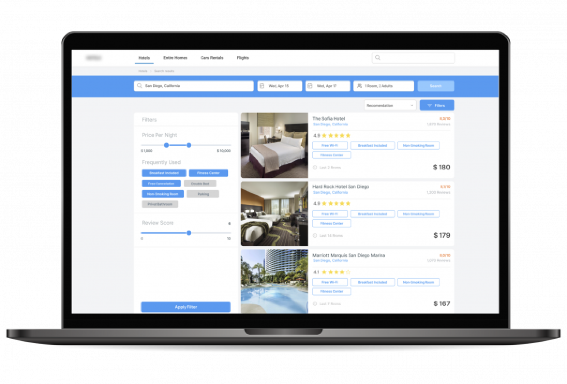 online-hotel-booking-screen