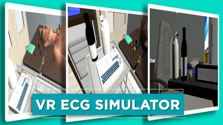 VR ECG simulator