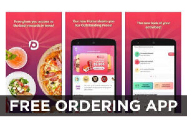 Free ordering app