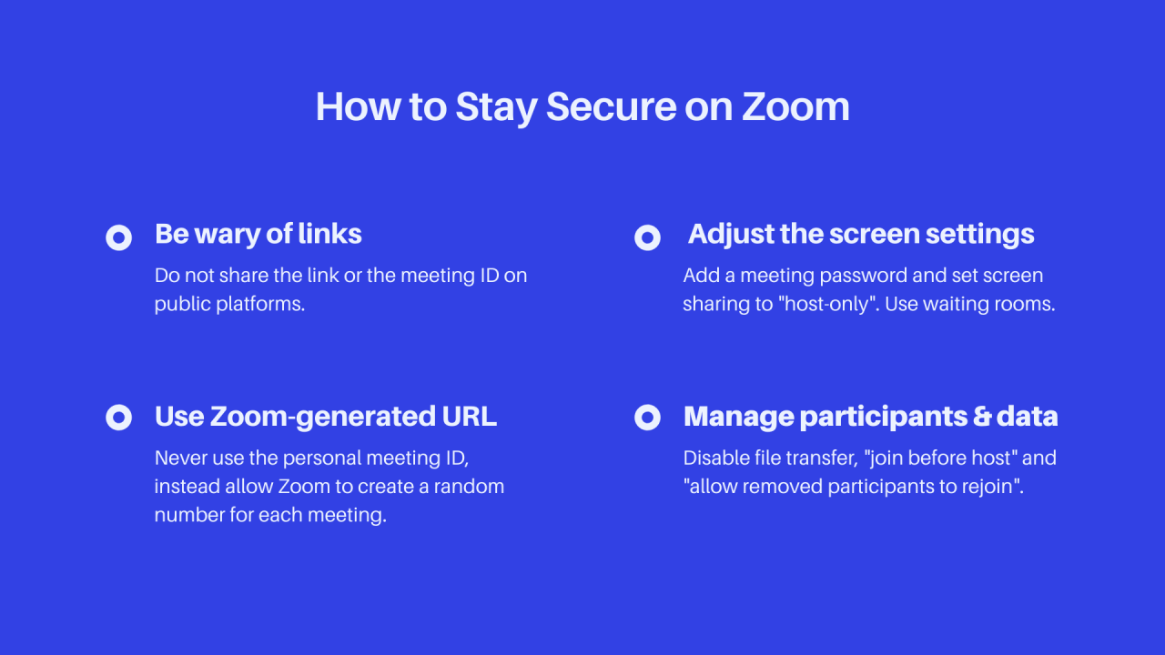  Zoom security 