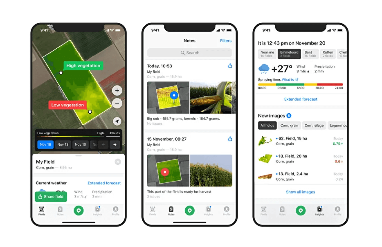 Soil monitoring app