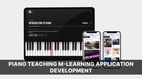 Piano Teaching m-Learning Application Development