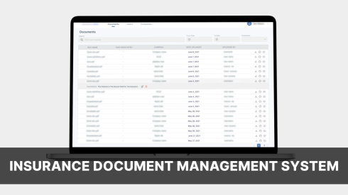 Insurance Document Management System