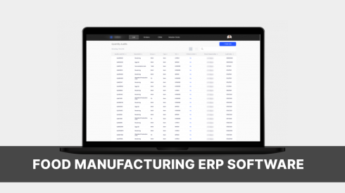 Food Manufacturing ERP Software