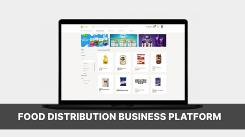 Food Distribution Business Platform